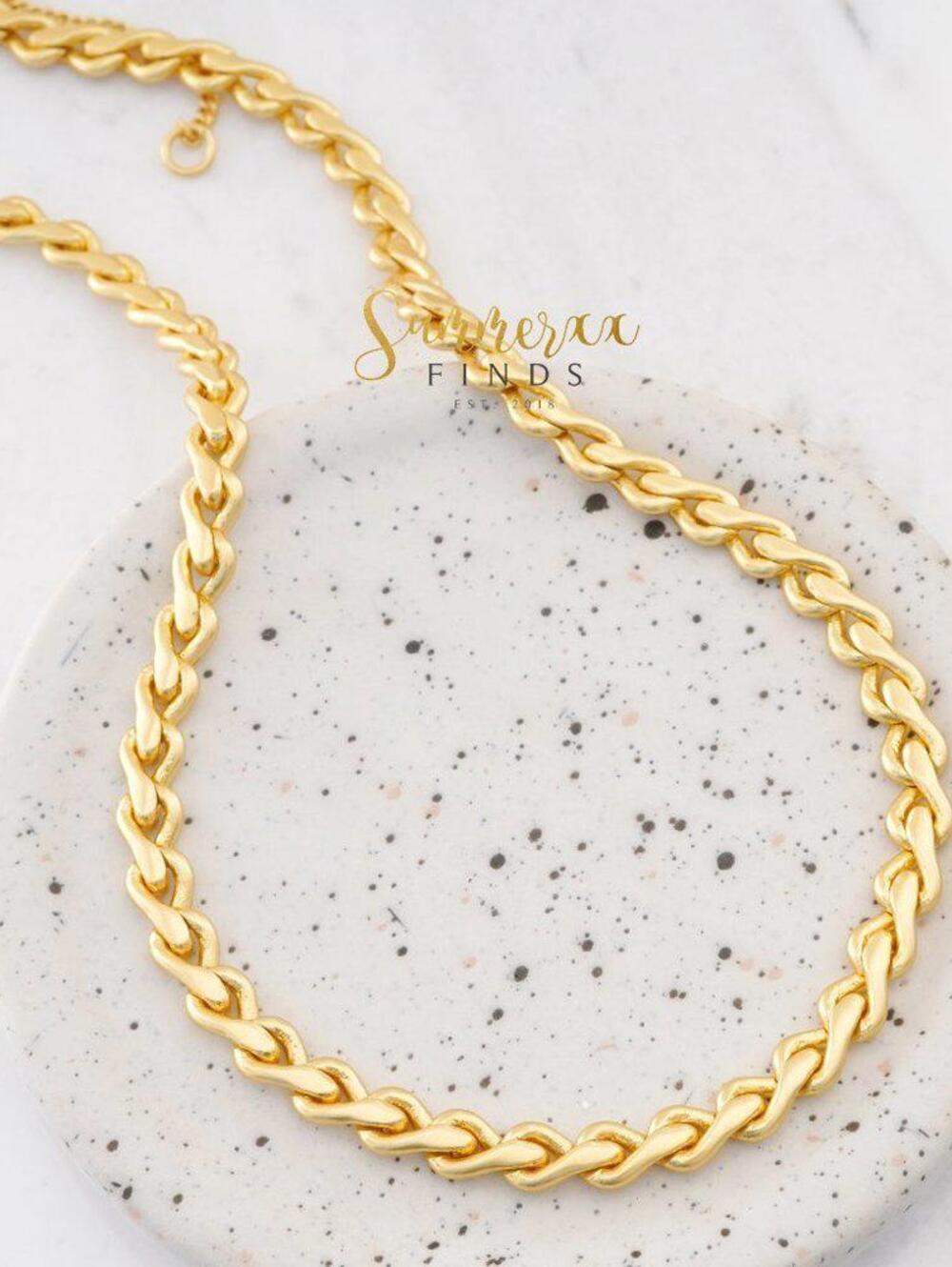 Madewell Chunky Curb Chain Necklace